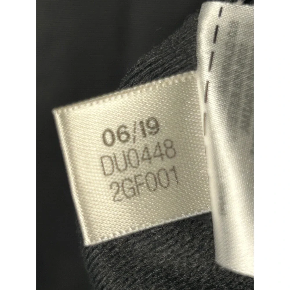 Adidas Mens Essentials Track Jacket Grey 3-Stripe Full Zip DU0448 Size 2XL